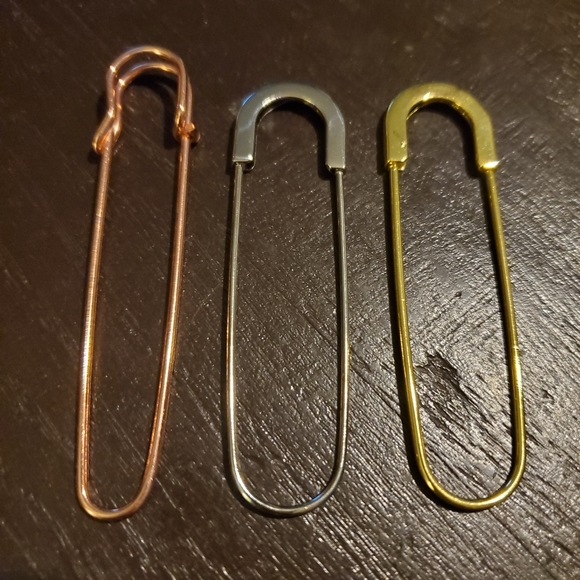 Oversized Safety Pins - Lot of 10